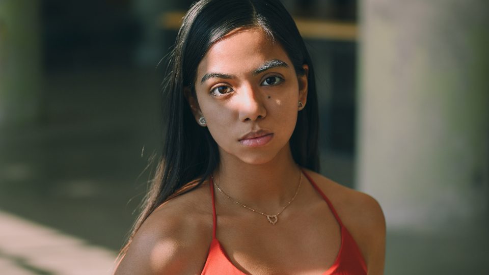 woman considering either abortion or adoption